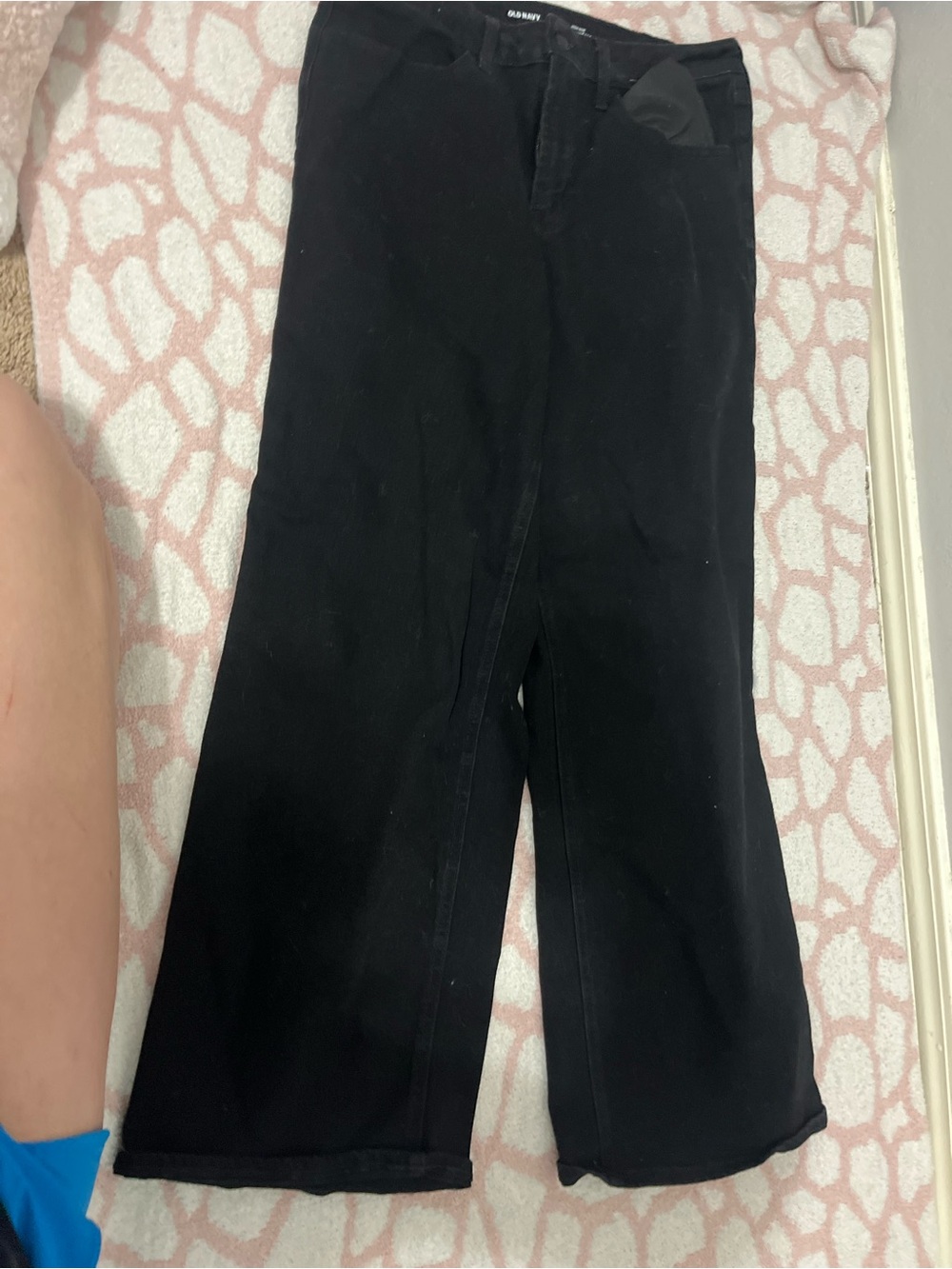 !!2!! Old Navy Black Wide Leg Jeans